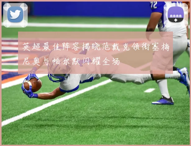 英超最佳阵容揭晓范戴克领衔塞梅尼奥与帕尔默闪耀全场